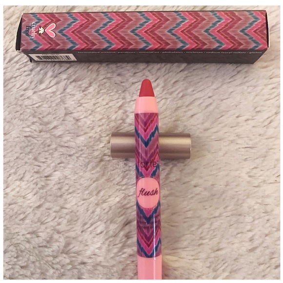 👄 TARTE LIP STAIN / MARKER / TINT LipSurgence Power Pigment NIB LIP TINT ‘FLUSH’ - Picture 3 of 6